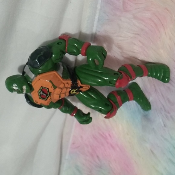 Vintage 1994 No Mask Teenage Mutant Ninja Turtle Raphael Collectible - Picture 5 of 9
